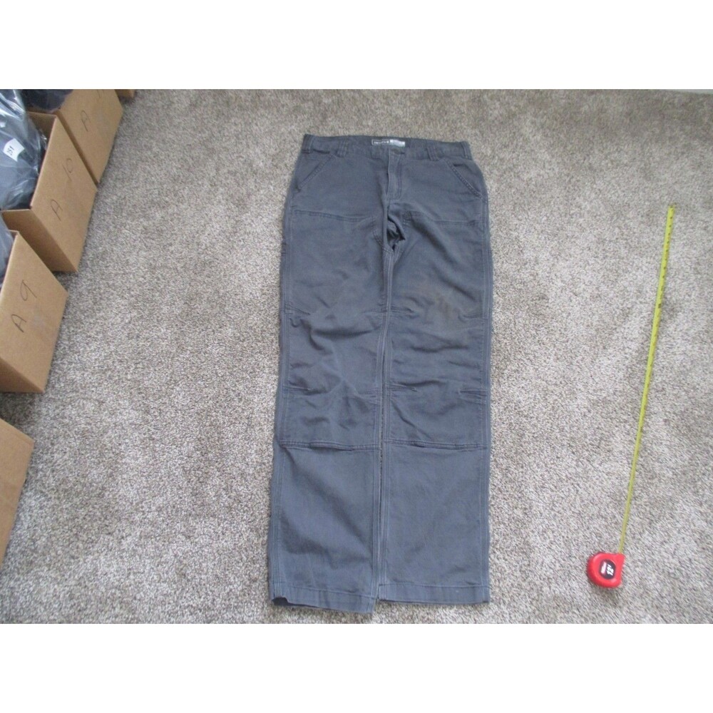 Carhartt Double Knee Pants mens 32x32 Grey Vintage